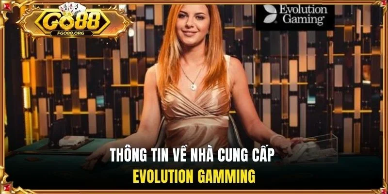 Thông tin về nhà cung cấp Evolution Gamming