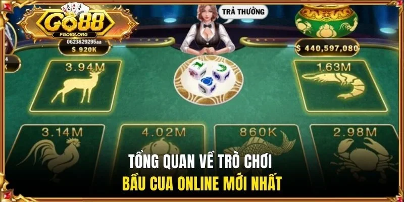 Tổng quan về trò chơi bầu cua online mới nhất